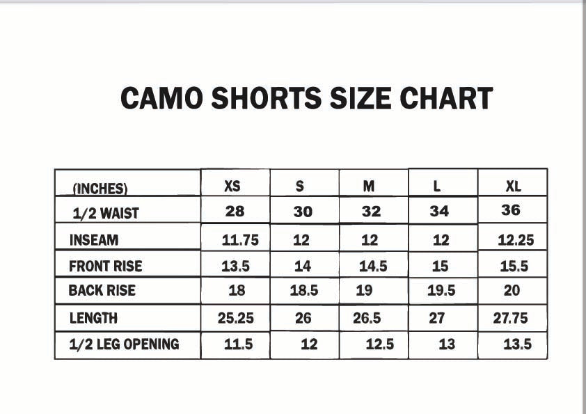 Camouflage Jorts