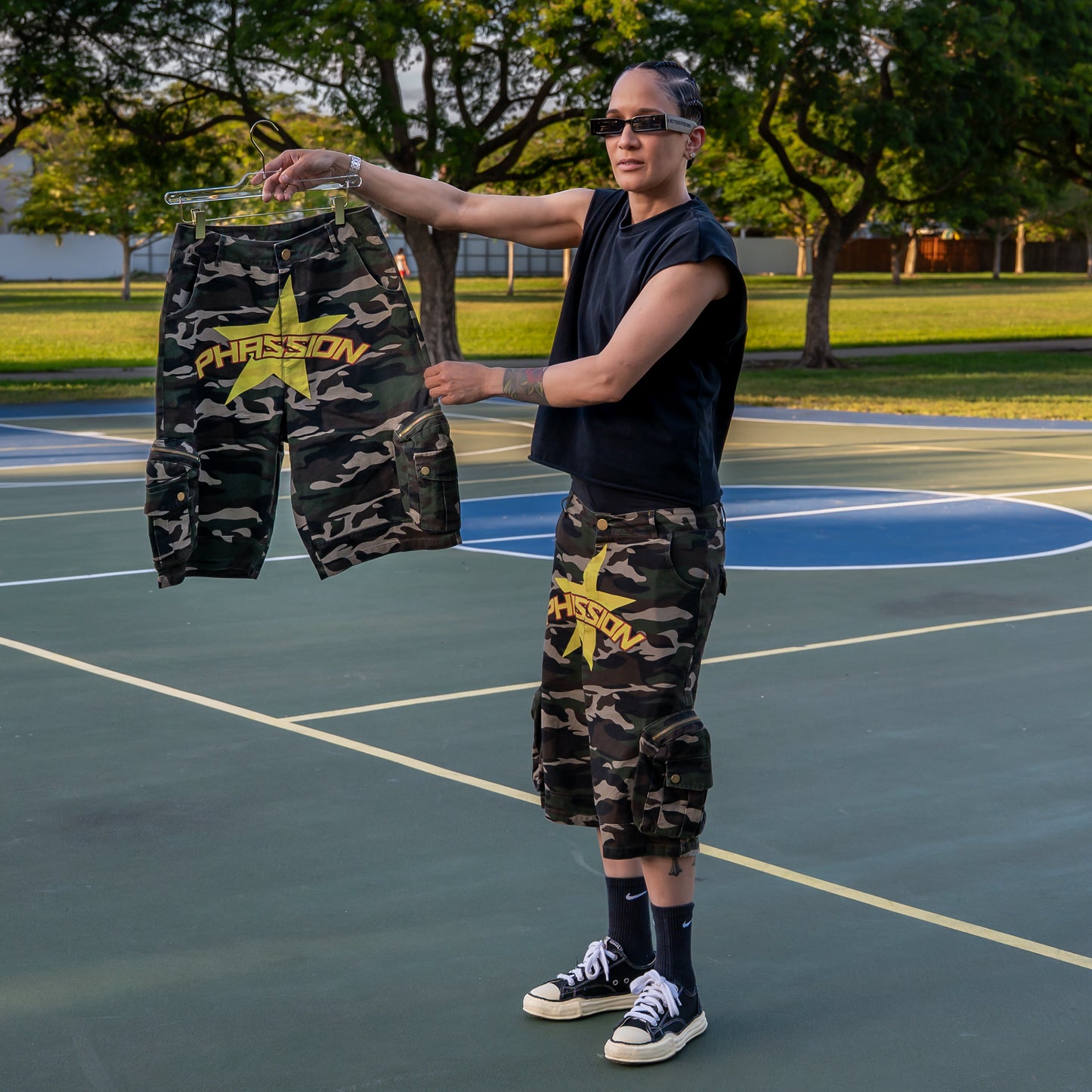 Camouflage Jorts