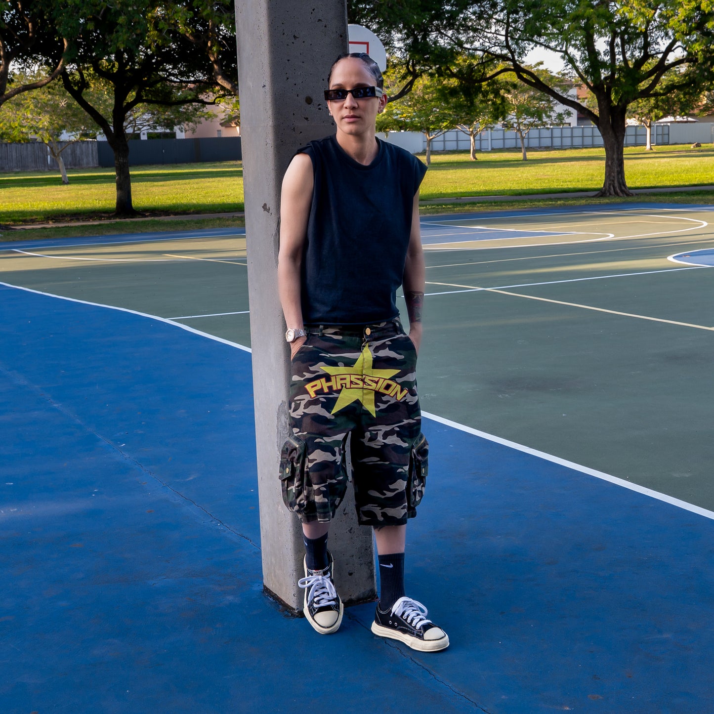 Camouflage Jorts